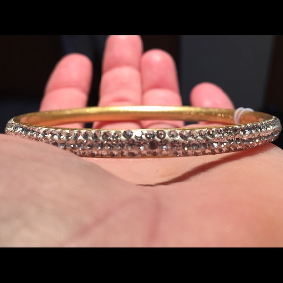 HOST PICK! Kate Spade Crystal Bangle Bracelet - Picture 2 of 6